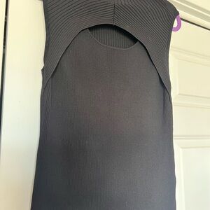 Sleeveless Ribbed Knit Top